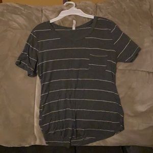 Active USA gray short sleeve